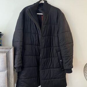 Hugo Boss Long puffer Coat Mens 44R - Wool & Elastane